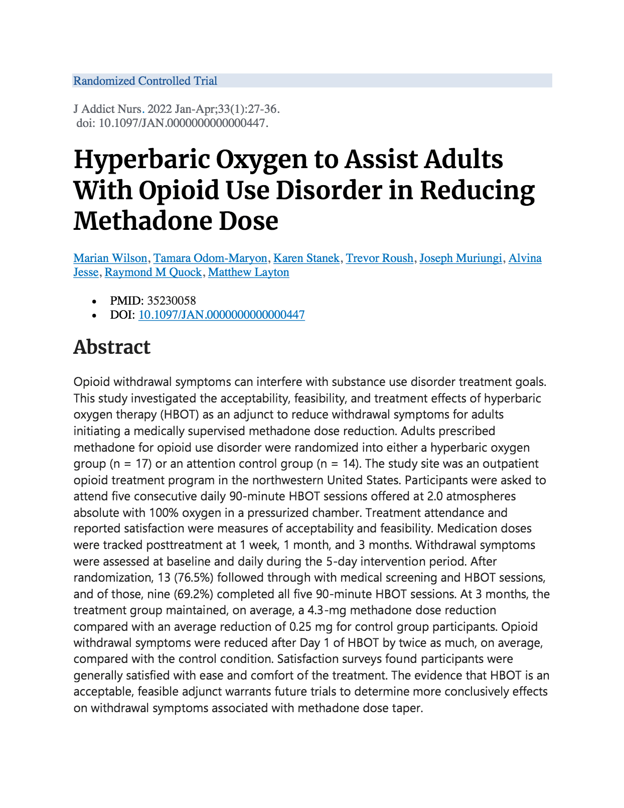 hyperbaric oxygen, adults with opiod use disroder, reducing methadone dose, detoxification, detox, liver detox, foot detox, detoxify, trs detox, body detox, alcohol detox, heavy metal detox, ionic foot detox, Lymes disease, mono, mold detoxification, mold exposure, virus treatment, 